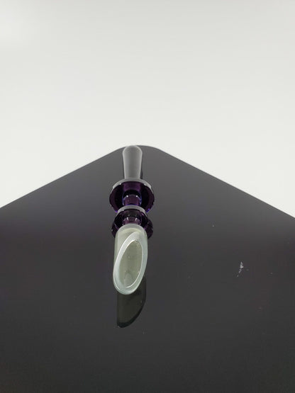 Creep Scoop Dabber CFL Pastel Potion Gold Amethyst - @Creepglass - HG