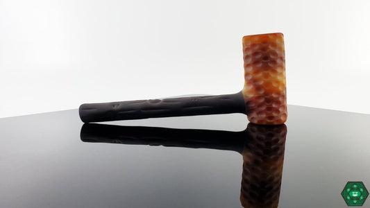 Deranged Lion - Corn Cob Pipe - @Derangedlionglass - HG