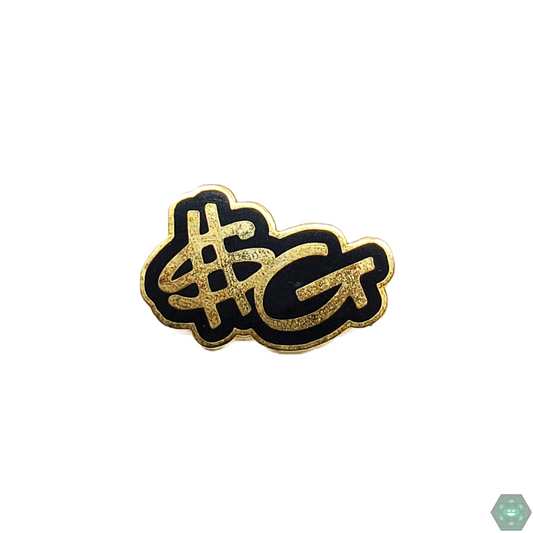 Slum Gold initials pin