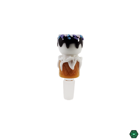 Empire Glassworks - 14mm Ice Cream Cone Slide