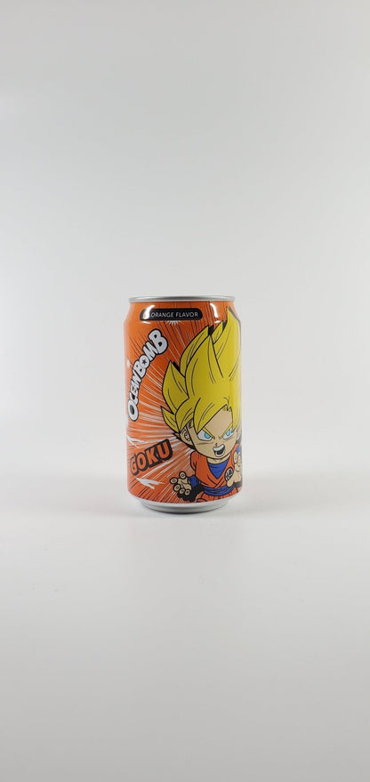 Dragon Ball Z Sparkling Water: Exotic Pop's refreshing beverage in assorted flavors, a must-have for fans and collectors of unique themed drinks.