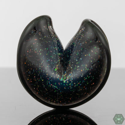 Dux Glass - Opal Tech Fortune Cookie Pendant #3