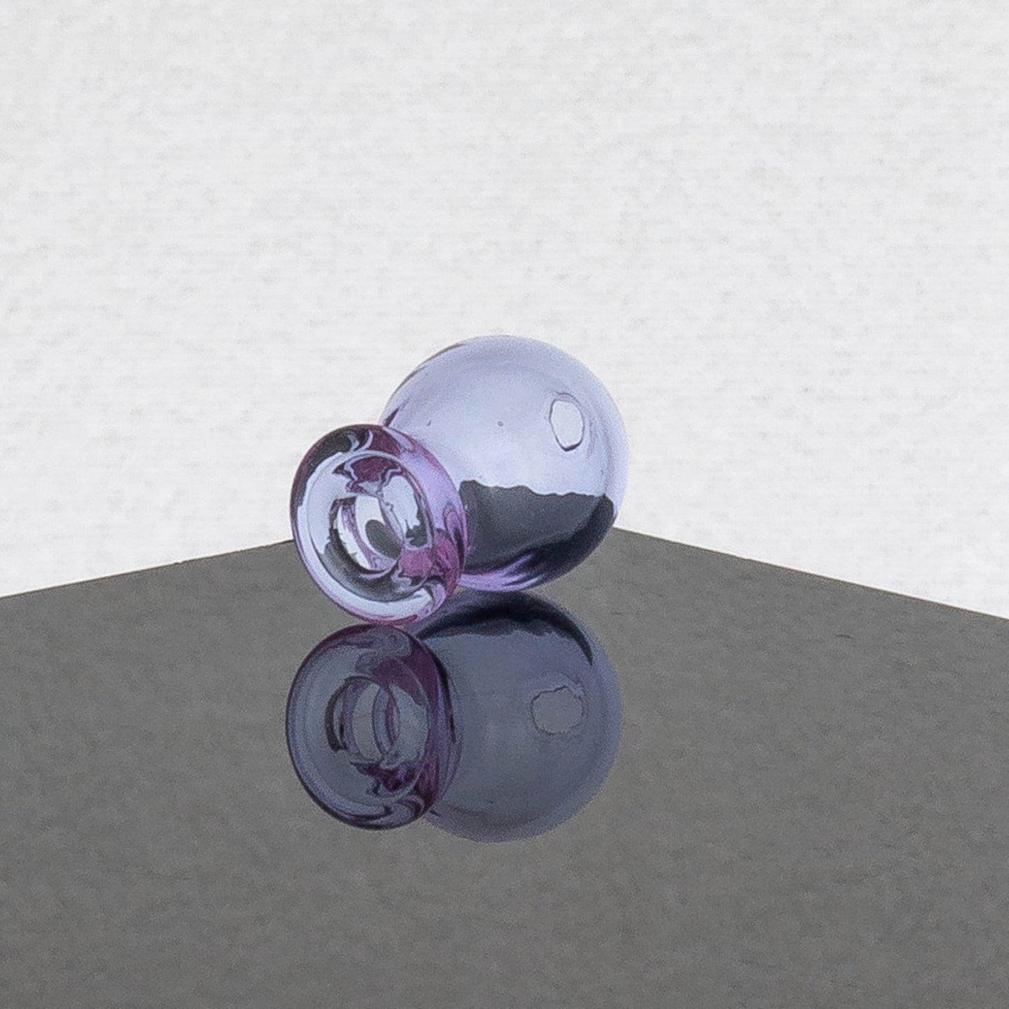 Elevar Glass - Puffco Peak Purple CFL Cap - Headdy Glass - HG