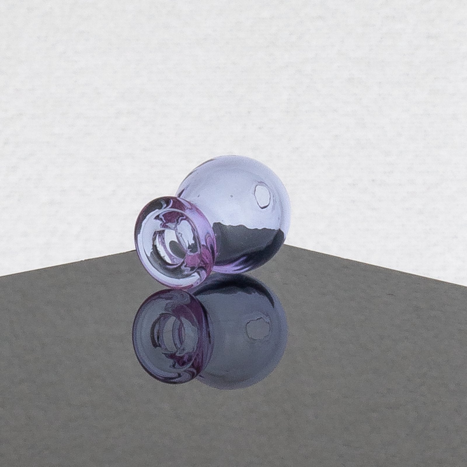 Elevar Glass - Puffco Peak Purple CFL Cap - Headdy Glass - HG