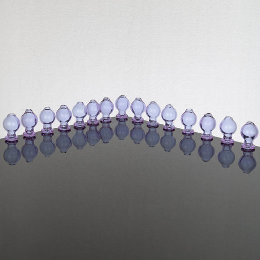 Elevar Glass - Puffco Peak Purple CFL Cap - Headdy Glass - HG