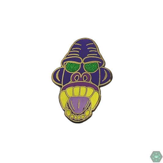 Firefly Glass Hat Pin, handcrafted with intricate firefly detailing, a stylish and durable glass accessory perfect for hats, bags, or jackets