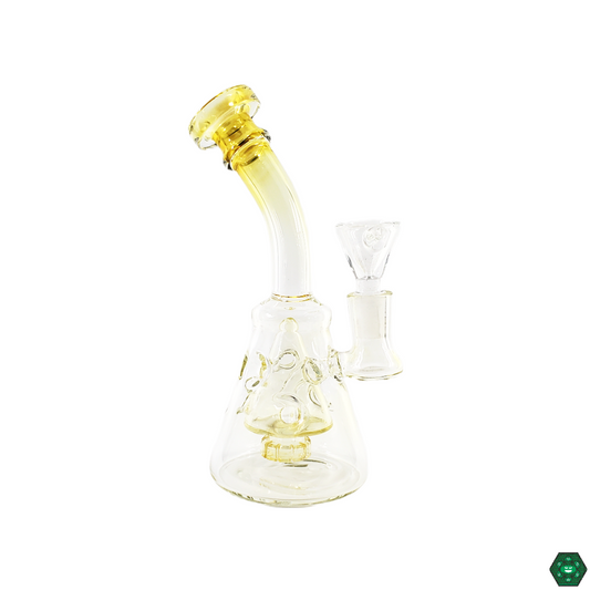 Fumed Fab Banger Hanger crafted from premium glass, designed for optimal airflow and vapor retention, enhancing your dabbing experience with a unique aesthetic.