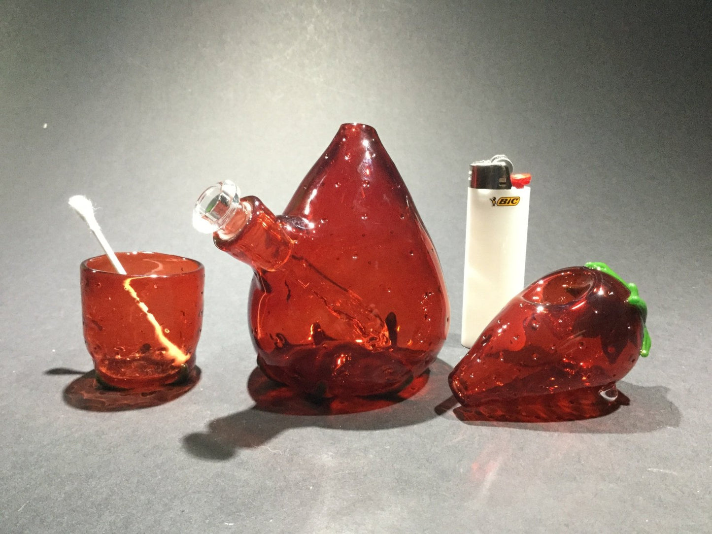 Glass By Boots - Strawberry Set - @Glassbyboots - HG