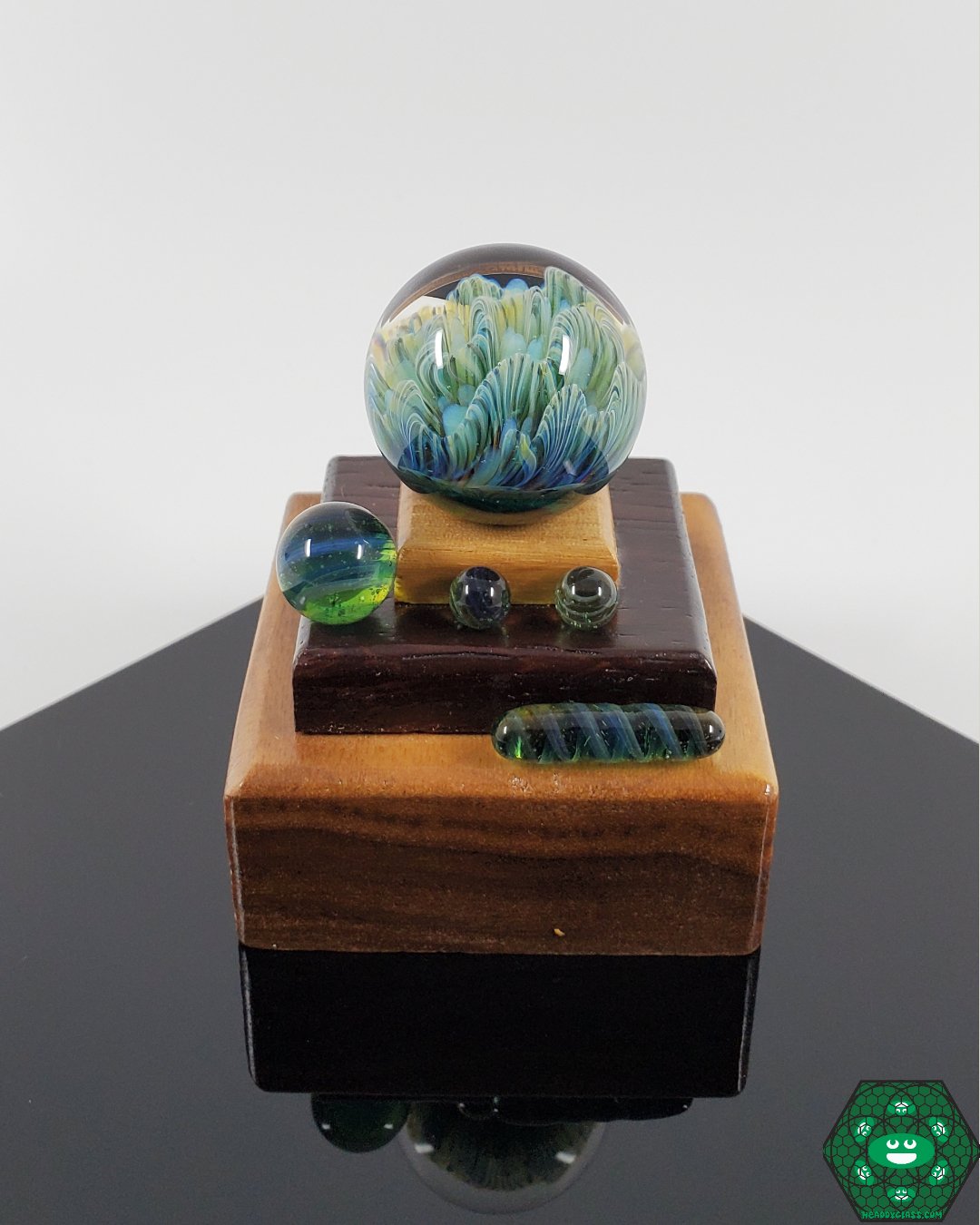 Glass By Keri - Cane & Dot Top Slurper Sets - @Glassbykeri - HG