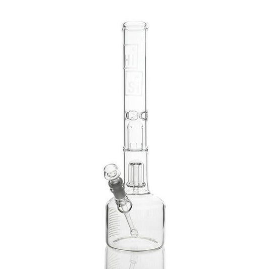 HiSi - 18" Double Mushroom Perc Beaker - HiSi Glass - HG