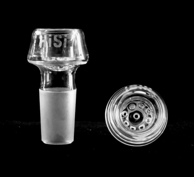 HiSi - 18MM Male Drain Bowl - HiSi Glass - HG
