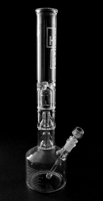HiSi - 19" Triple Bell Perc 2.0 Beaker - HiSi Glass - HG