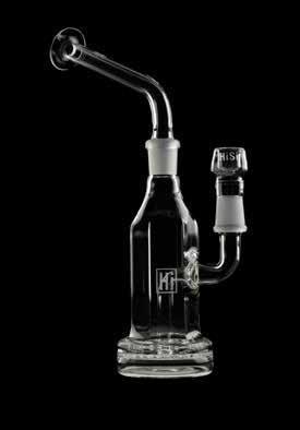 HiSi - 7" Stemless Hex Geyser - Hisi Glass - HG