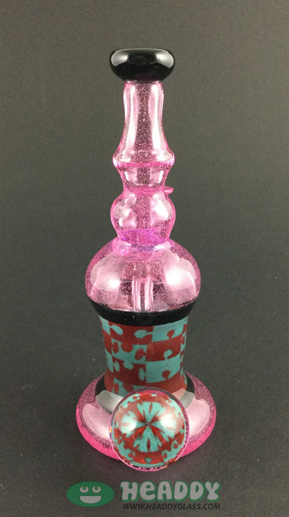 Hoffman Glass - Minitube (Pink) - @Hoffmanglass - HG