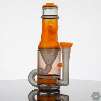 Jack Blew Glass - Mini Ramune Recycler (Tangie) - @Jackblewglass - HG