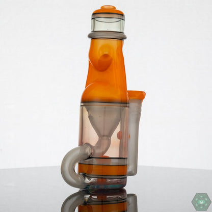 Jack Blew Glass - Mini Ramune Recycler (Tangie) - @Jackblewglass - HG