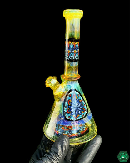 John W - Faceted Fillacello Tube - @Johnwglass - HG