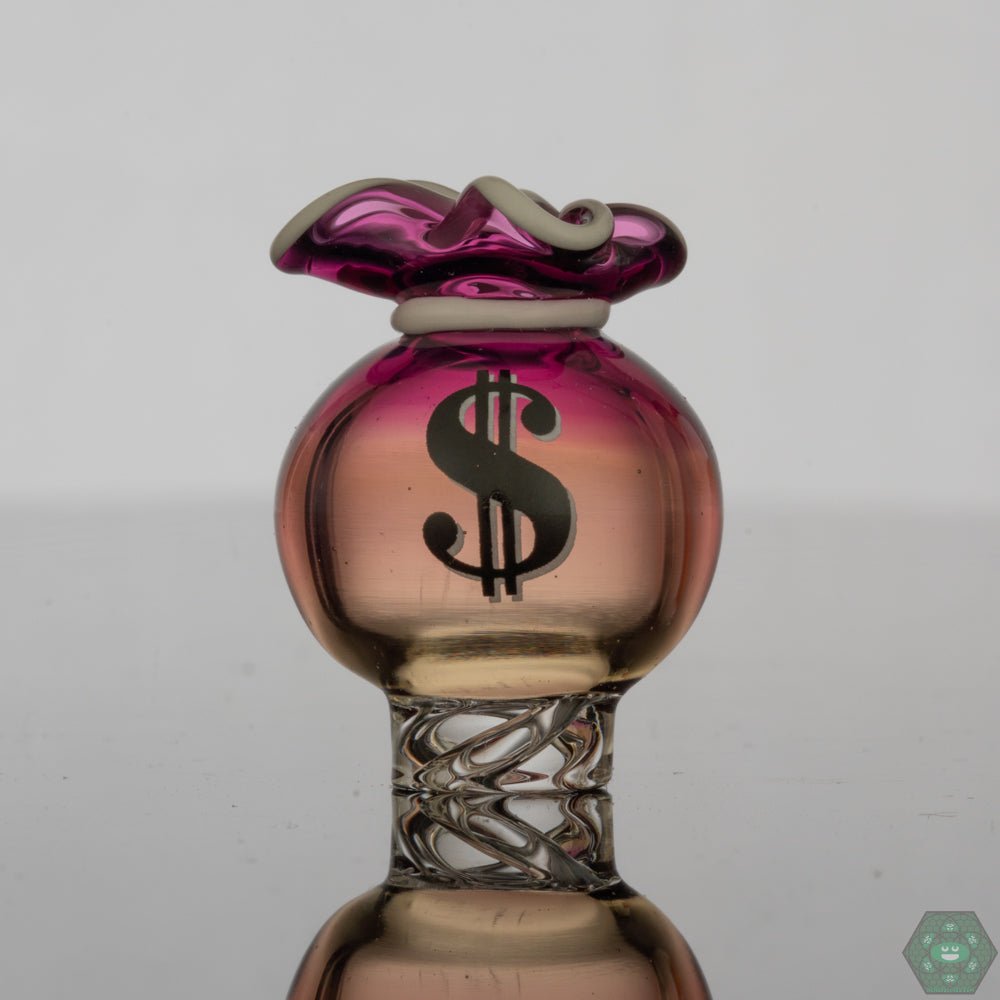 Just Another Glass Blower - Moneybag Spinner Cap #3 - @Justanotherglassblower - HG