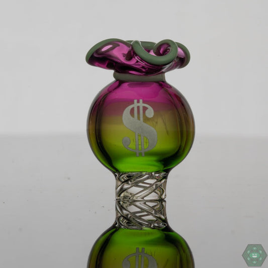 Just Another Glass Blower - Moneybag Spinner Cap #5 - @Justanotherglassblower - HG