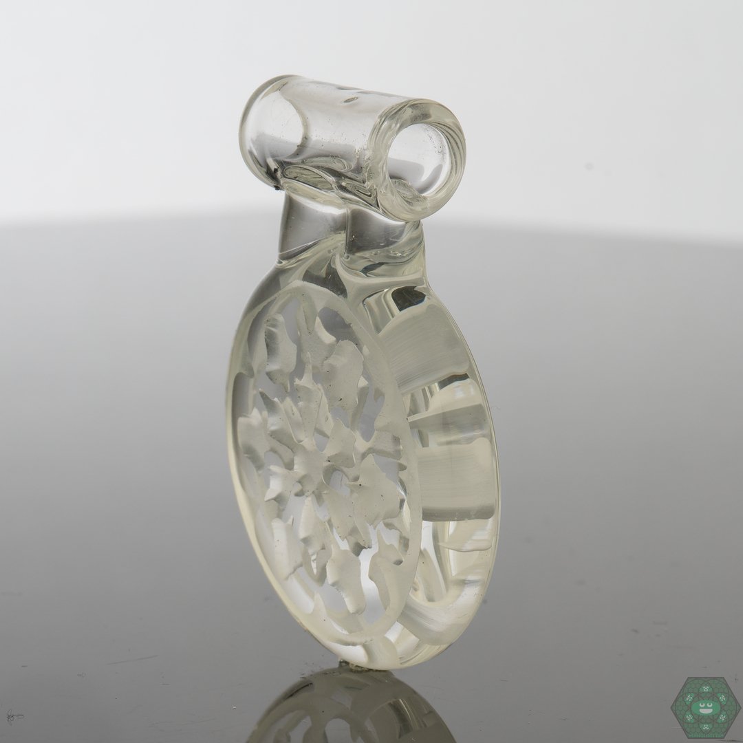 Mesonja Glass - Clear Sandblasted Amulets - Mesonja Glass - HG