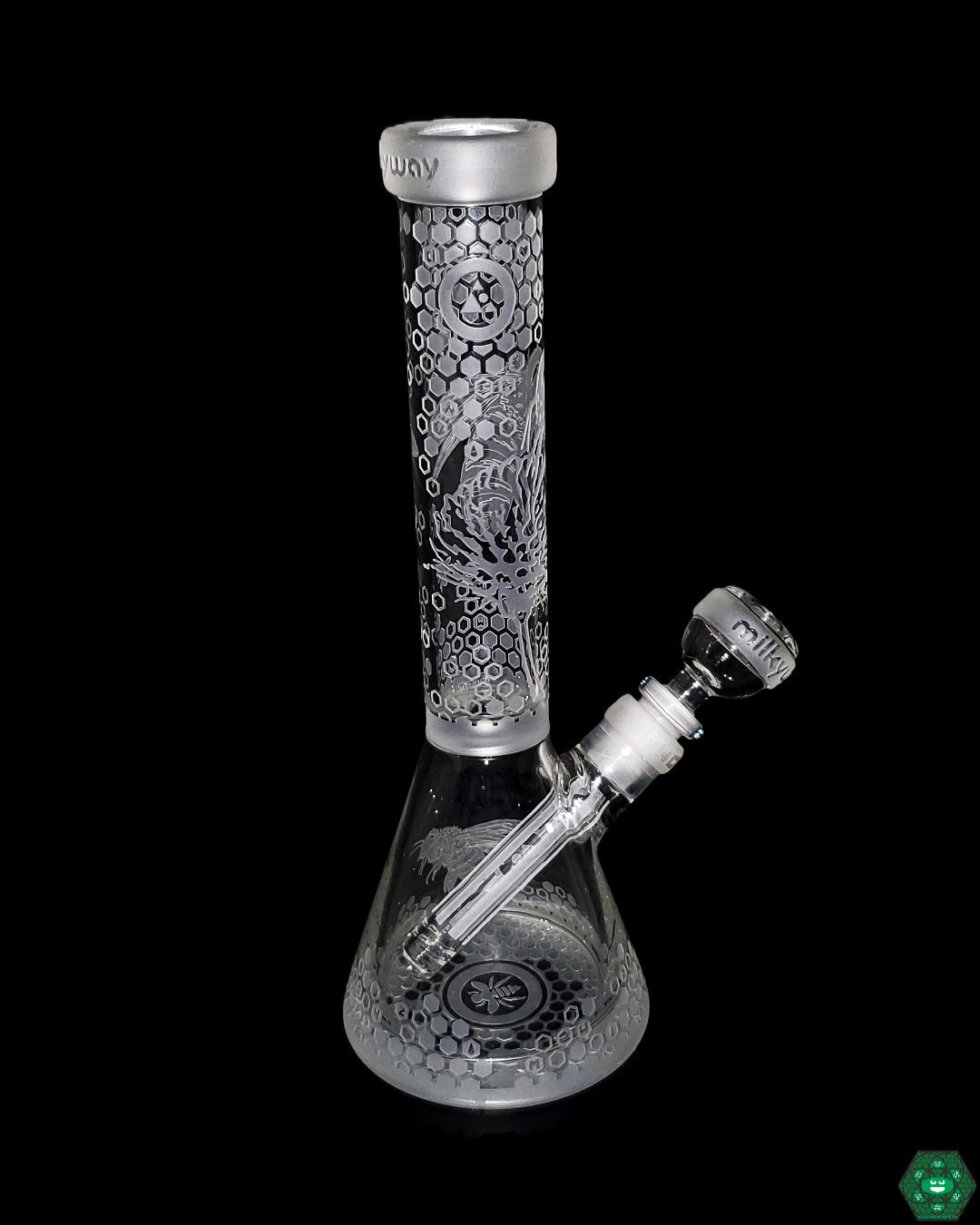 Milkyway Glass - 11" Mini Apiary Beaker - @Milkywayglass - HG