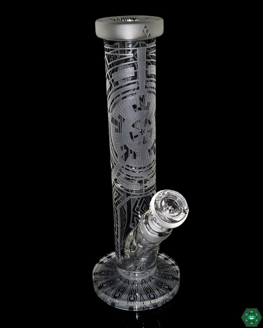 Milkyway Glass - 12" Nuclear Straight Tube - @Milkywayglass - HG