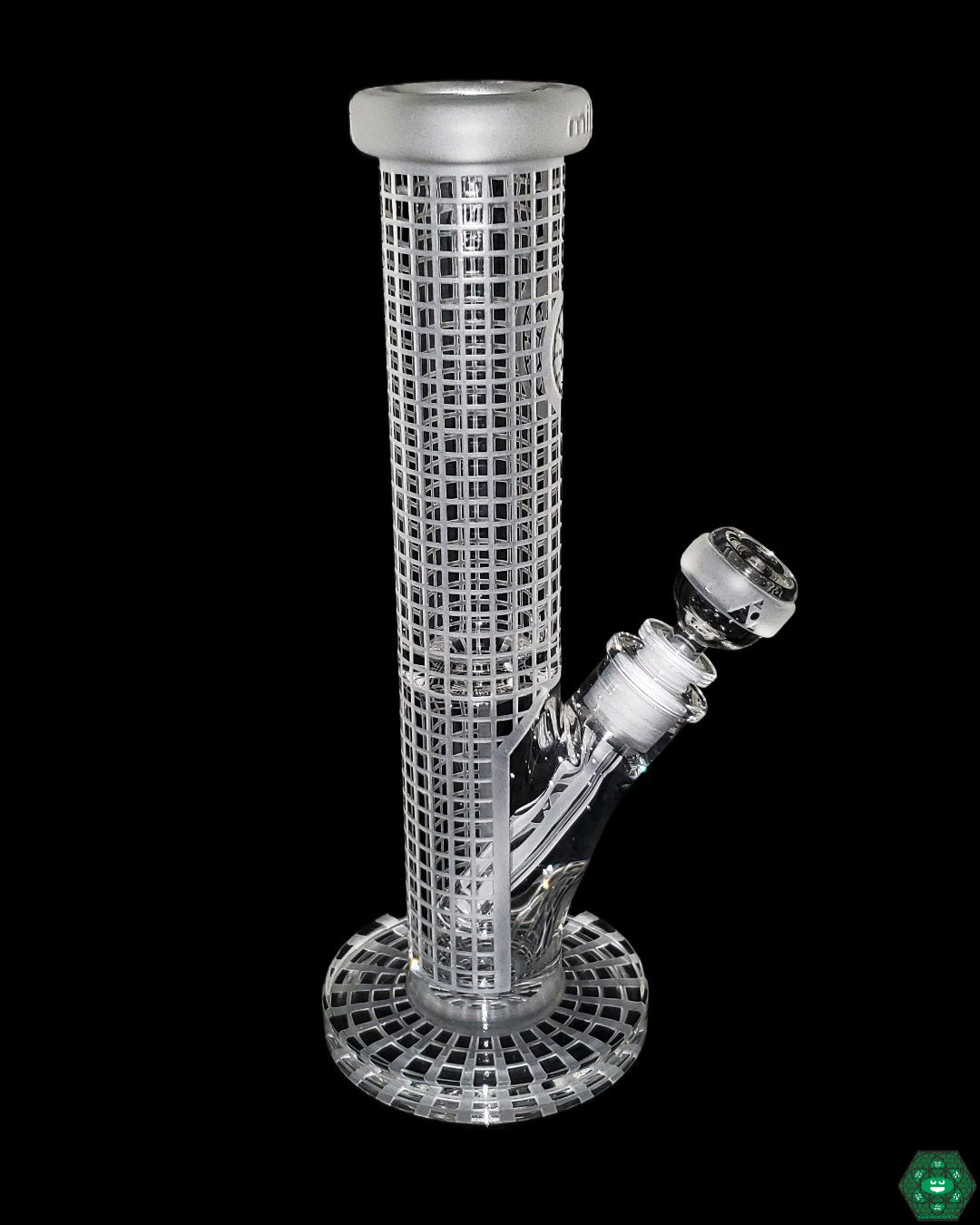 Milkyway Glass - 12" Squared Straight Tube - @Milkywayglass - HG