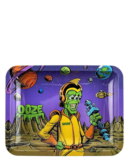 Ooze Medium Rolling Tray, offering a smooth and portable surface perfect for organizing essentials, ideal for home or travel use.
