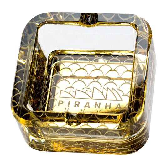 Piranha - Cube Glass Ashtray - HG - HG