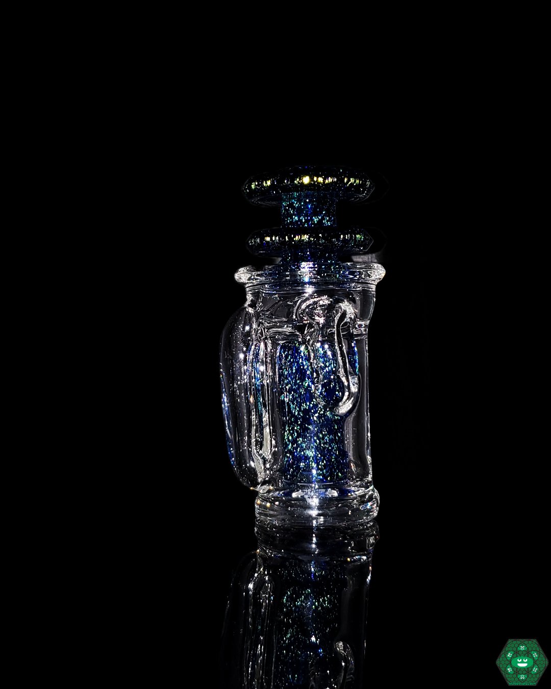 Puffco Peak - Professor Glass Image Blasted Attachment – Saint
