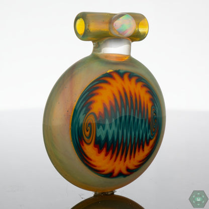 Ra Glass Pendant - Grease Stain - @Ra_glass - HG