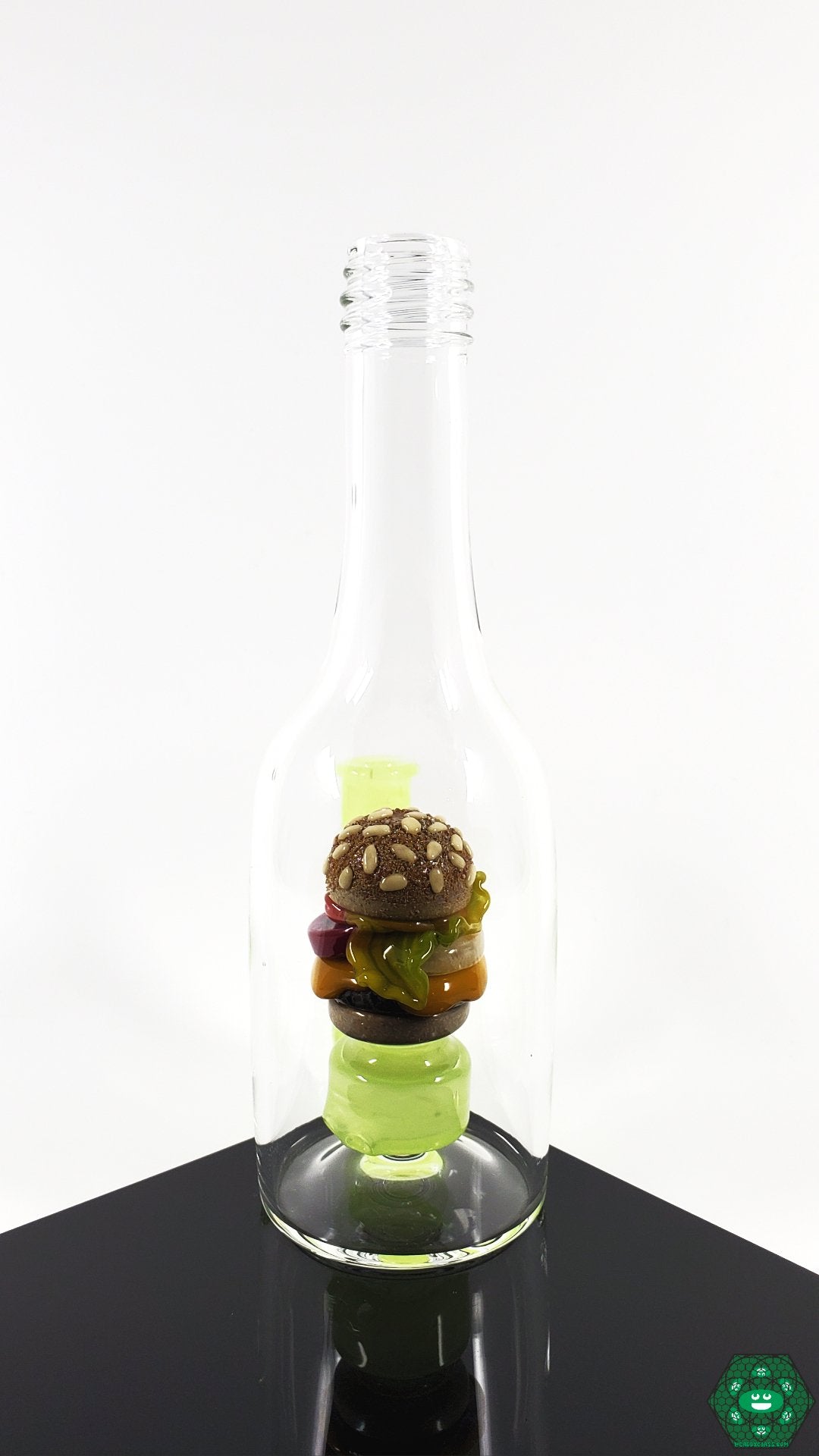 Rosburg Glass - Bottle Rig (Slyme) - @Rosburgglass - HG