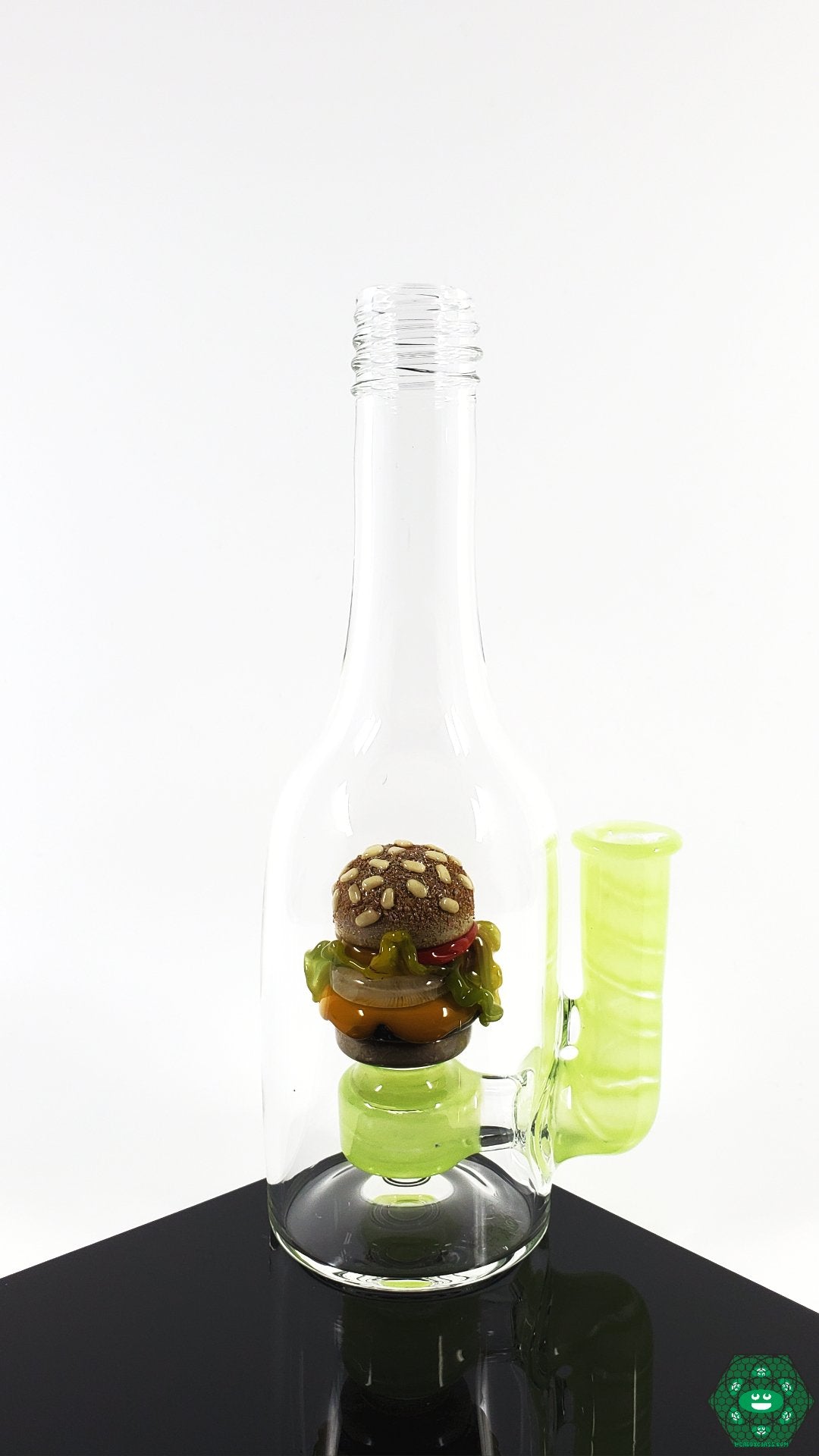 Rosburg Glass - Bottle Rig (Slyme) - @Rosburgglass - HG