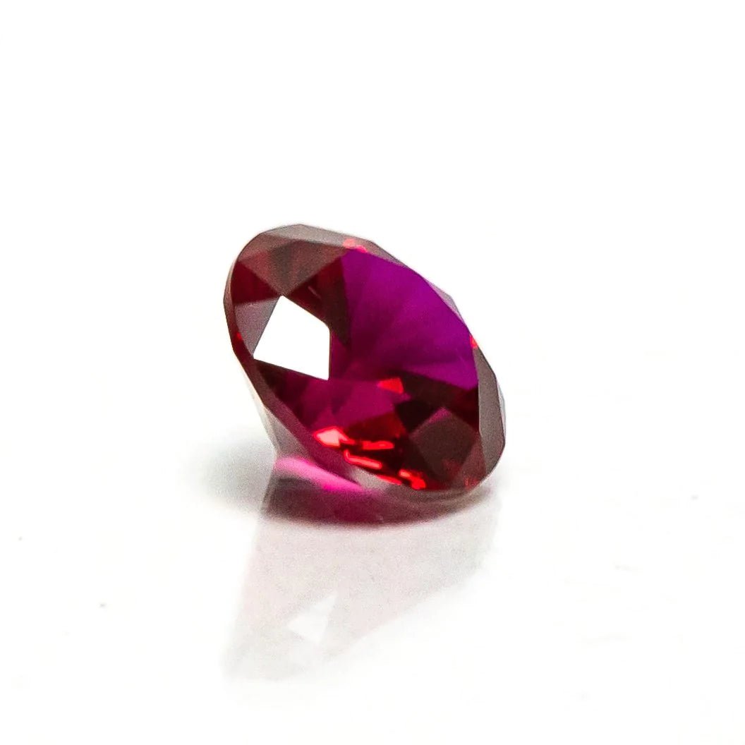 Ruby Pearl Co 10mm Diamond Cut - Ruby - @Rubypearlco - HG