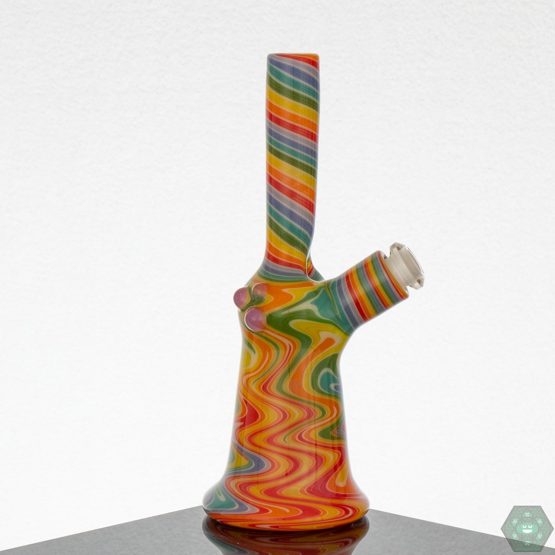 Suzewits Glass Tube - Pastel Rainbow - @Suzewits_glass - HG