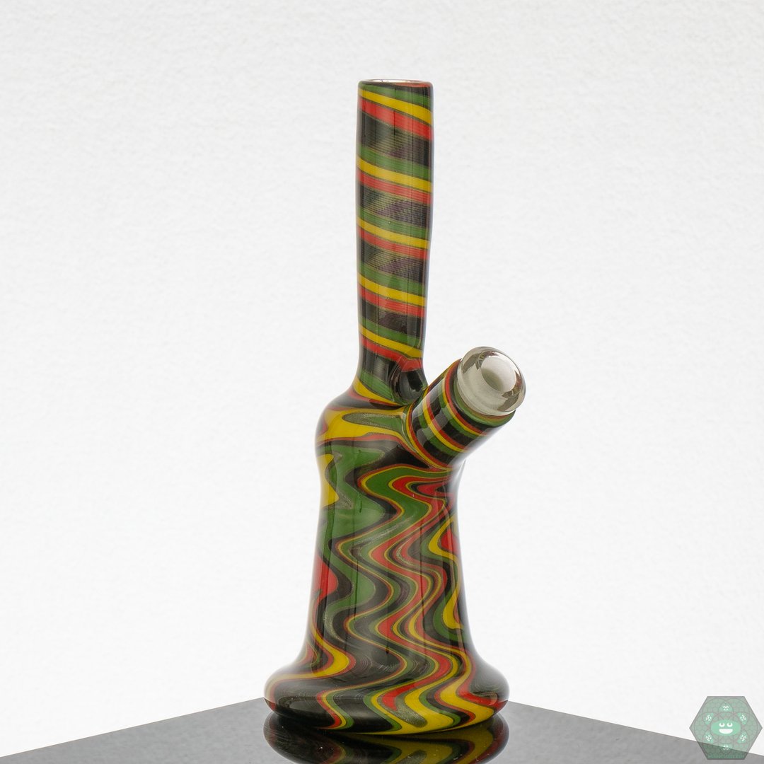 Suzewits Glass Tube - Rasta - @Suzewits_glass - HG
