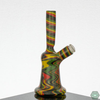 Suzewits Glass Tube - Rasta - @Suzewits_glass - HG