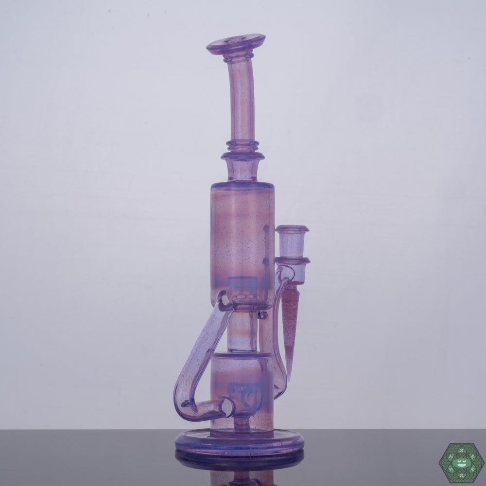 The Glass Carpenter - Purple Lilac Bubble Dumper - @The_glass_carpenter - HG