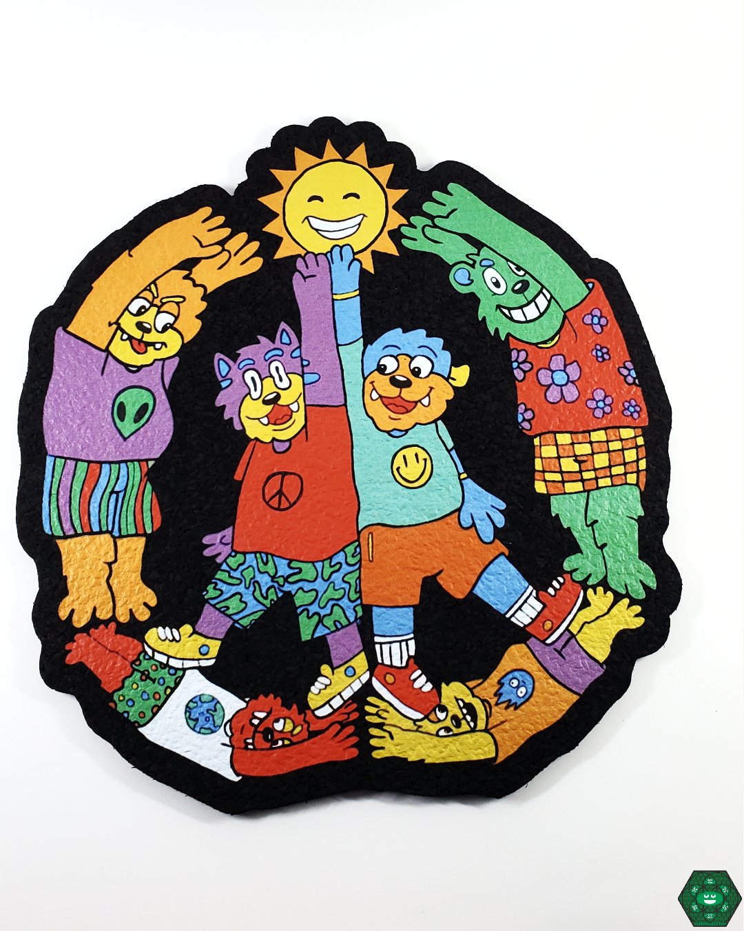 Trevy Metal Mood Mats Artistic, HeatResistant Dab Mats HG