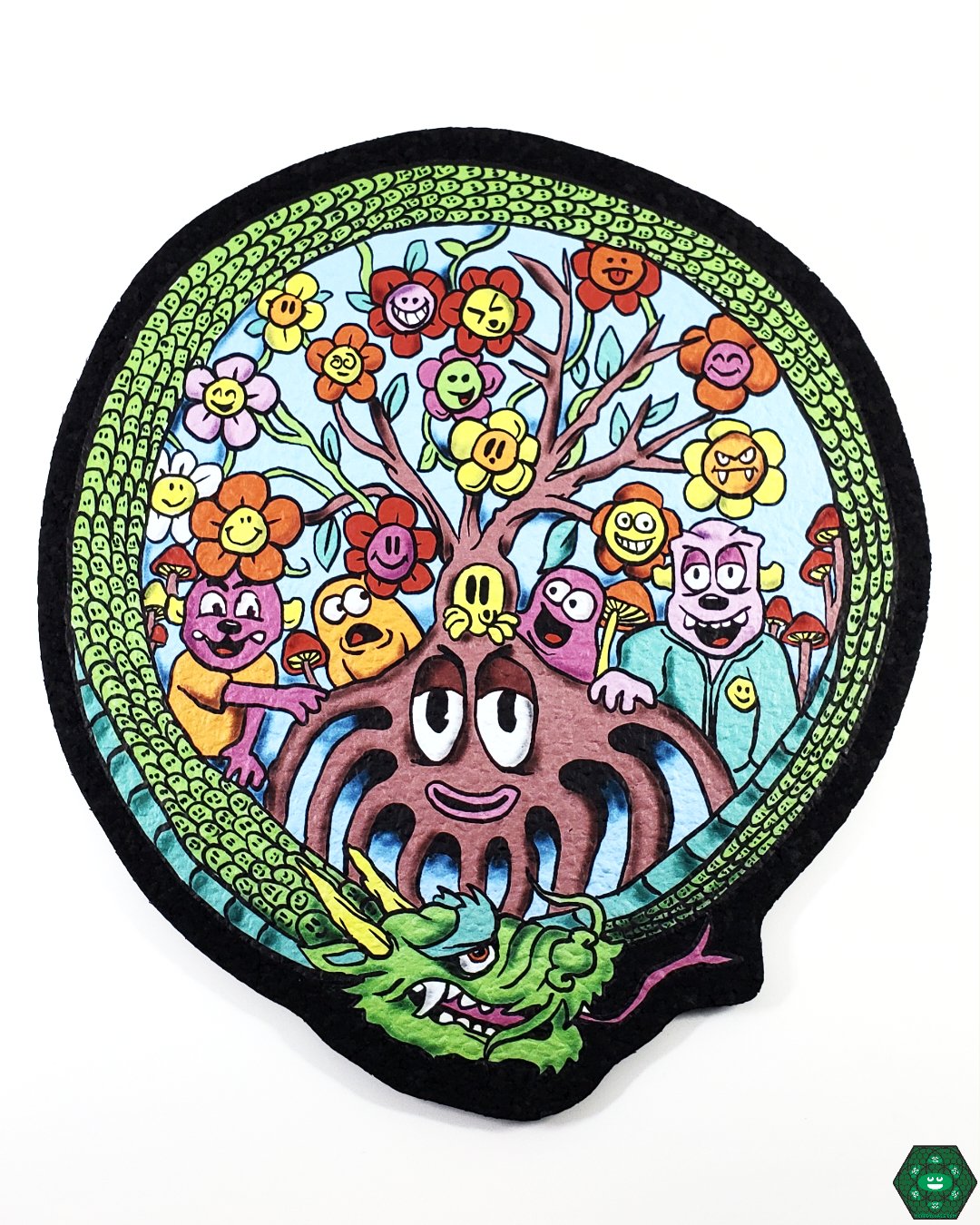 Trevy Metal Mood Mats – Artistic, Heat-Resistant Dab Mats – HG