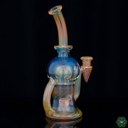  Tube Sock Glass Bubbler #1: The Hustle Bub #1 is a high-quality piece from Tube Sock Glass.